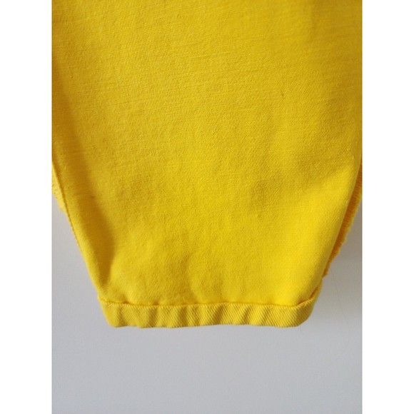 Vintage Ivy Brown Womens Cotton High Waist Mom Jeans Size 8 Yellow Made in USA - Picture 11 of 13